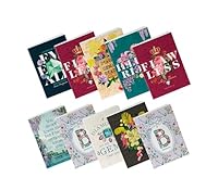 Pigna x Bridgerton, Packung mit 10 Maxi-Heften A4, Papier 80 g, 80 Seiten + personalisierbares Vorsatzblatt, Innenseiten 5M, 5-mm-Karomuster