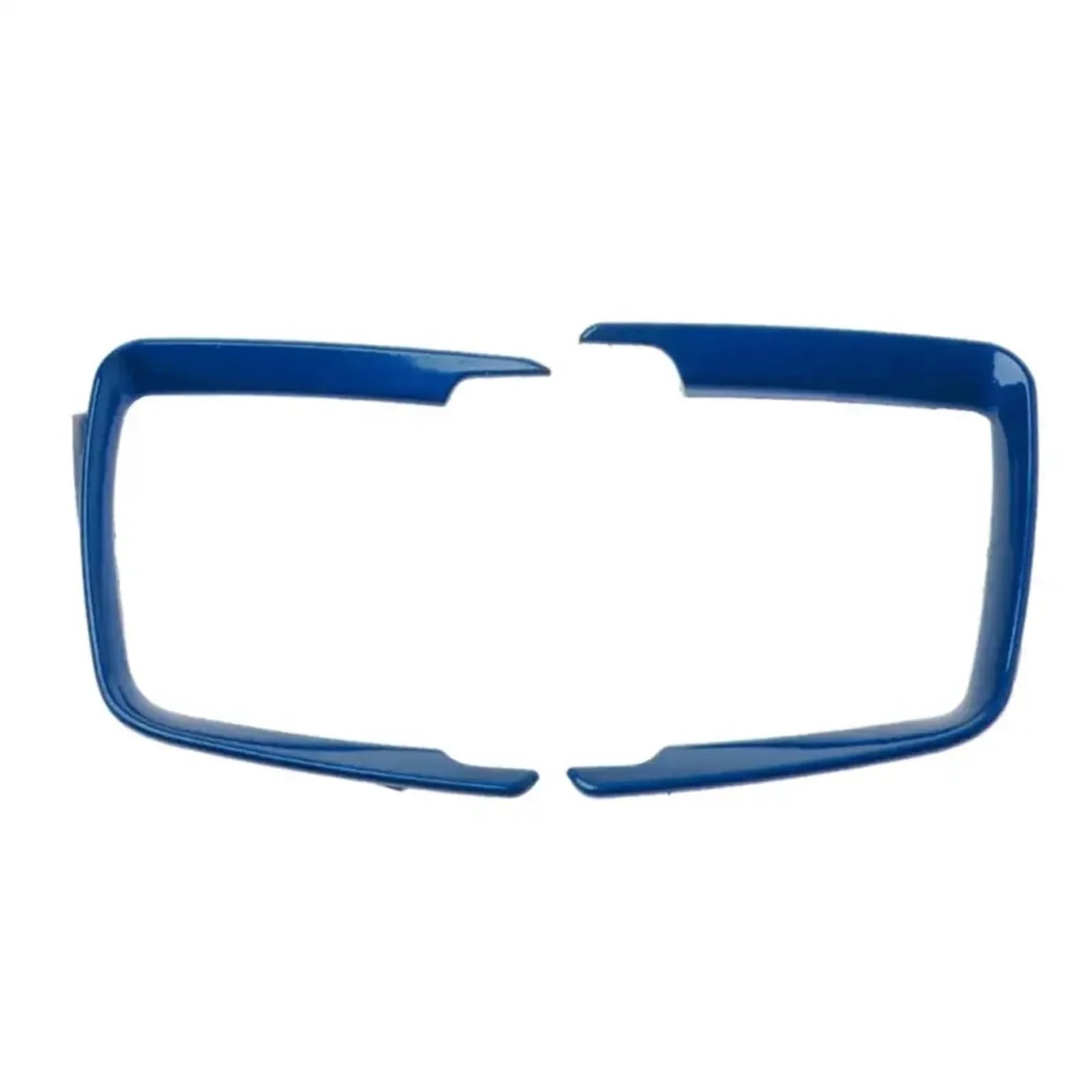 Decoration Interior Trim for BMW 1 2 3 4 Series F30 F31 F32 F34 F20 F36 for X5 F15 for X6 F16 Car Headlight Switch Button Frame Trim(Blue)