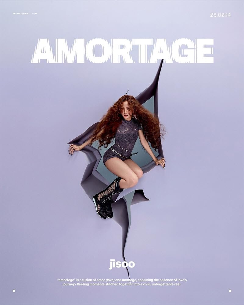 Amazon.com: BLACK'PINK Ji'soo AMORTAGE 1st Mini Album with