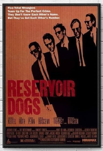 Amazon.co.jp: 映画ポスター レザボアドッグス RESERVOIR DOGS