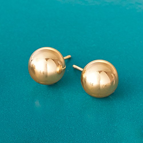 Ross-Simons 14Kt Yellow Gold Ball Stud Earrings #TOP2