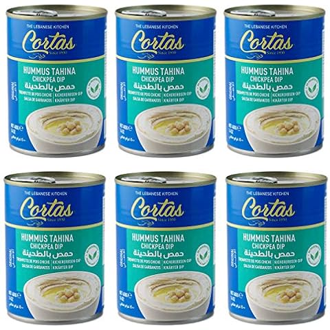 Cortas Hummus Tahini Chickpea Dip (Pack of 6) Cover