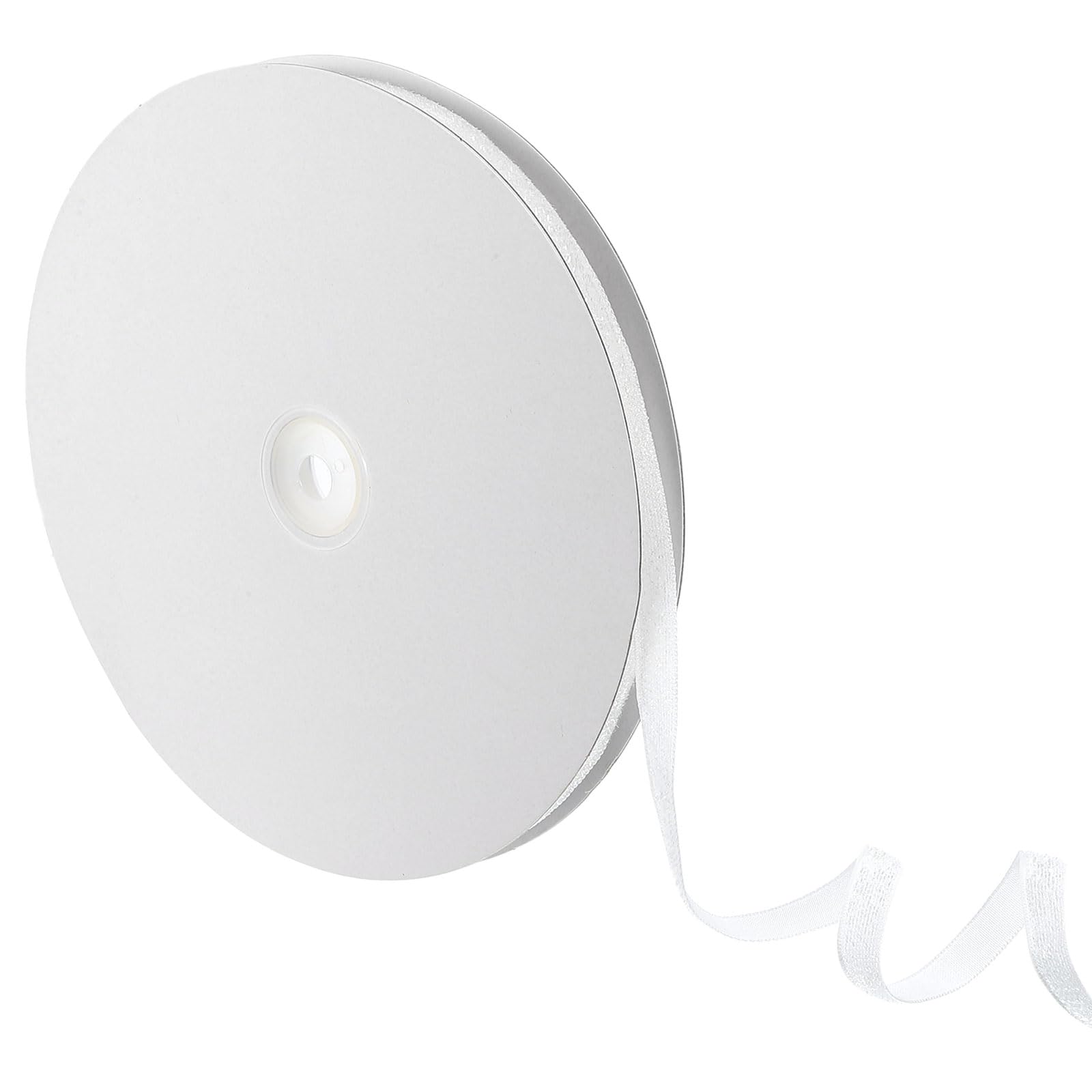 Ruban scintillant velours blanc métallisé haut de gamme pour finitions de boîtes et loisirs créatifs
