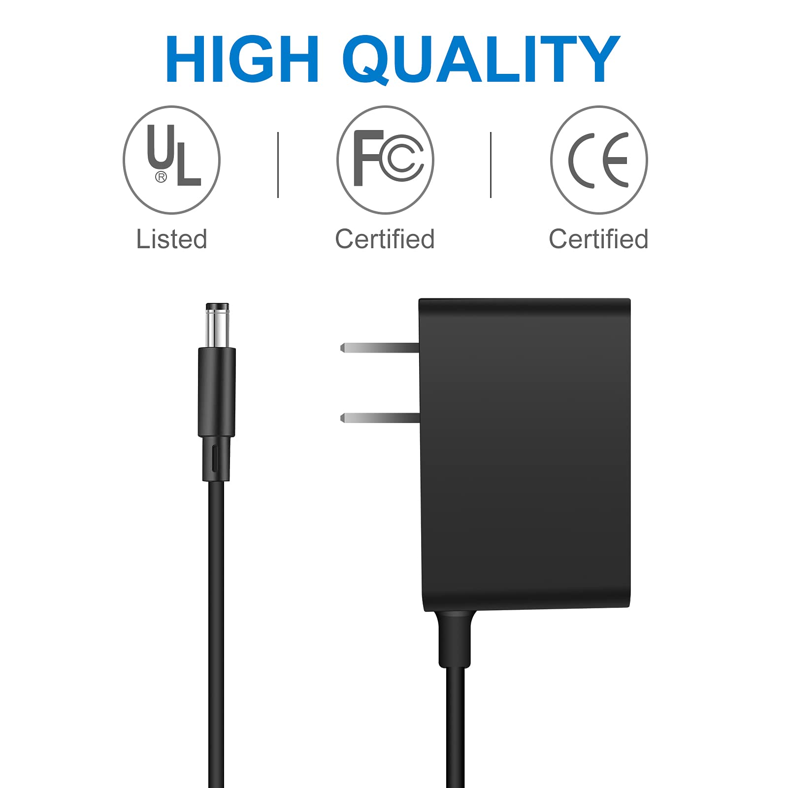 UL Listed 6V 2A AC/DC Adapter 6V Power Adapter Charger 6V Adapter 2A 1