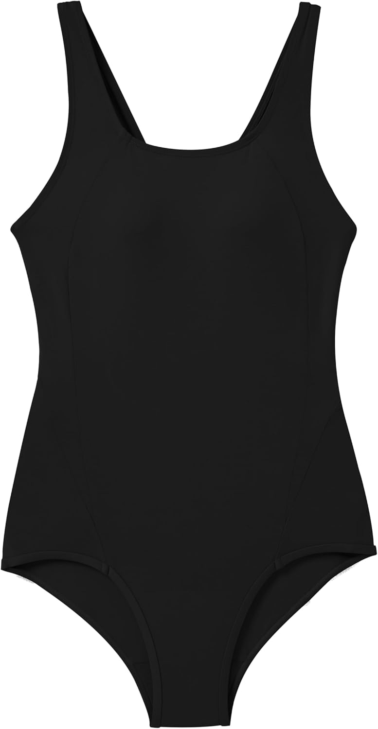 Beautikini Period Swimwear One Piece Leakproof Athletic Racerback Swimsuit Menstrual Sporty Bathing Suit for Teen Girls Women - Image 5