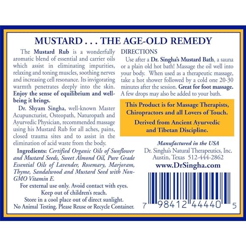 Dr. Singha'S Mustard Rub image 5