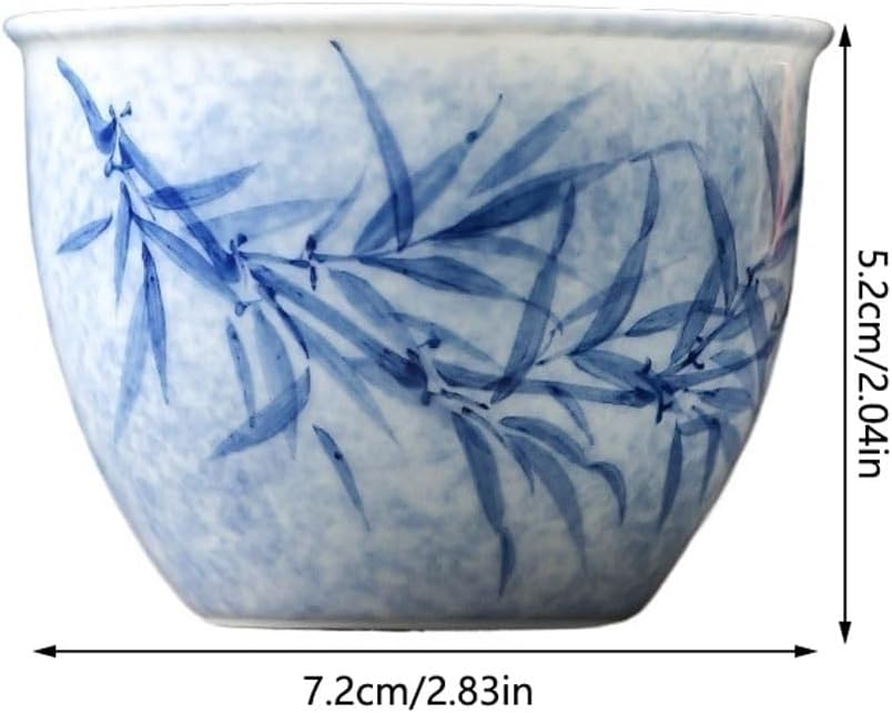 GSOUL Kungfu Tea cup Home Kung Fu Tea Set Cups Hand-painted Ceramic Host Personal Single Cup Office Small Tea Cups