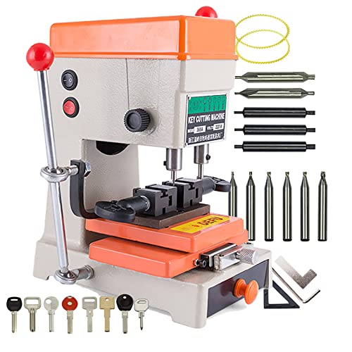 ★ 【COPIA MULTIFUNZIONALE】: duplicatore di chiavi 368A, in grado di duplicare tutti i tipi di chiavi cilindriche a forma di fossa, a forma di onda, tre quarti e altre. Innovativa struttura moderna multifunzionale duplicatore di chiavi.