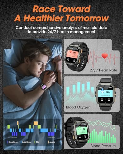 Dekelife MT43PRO Military Smart Watches thumb #3