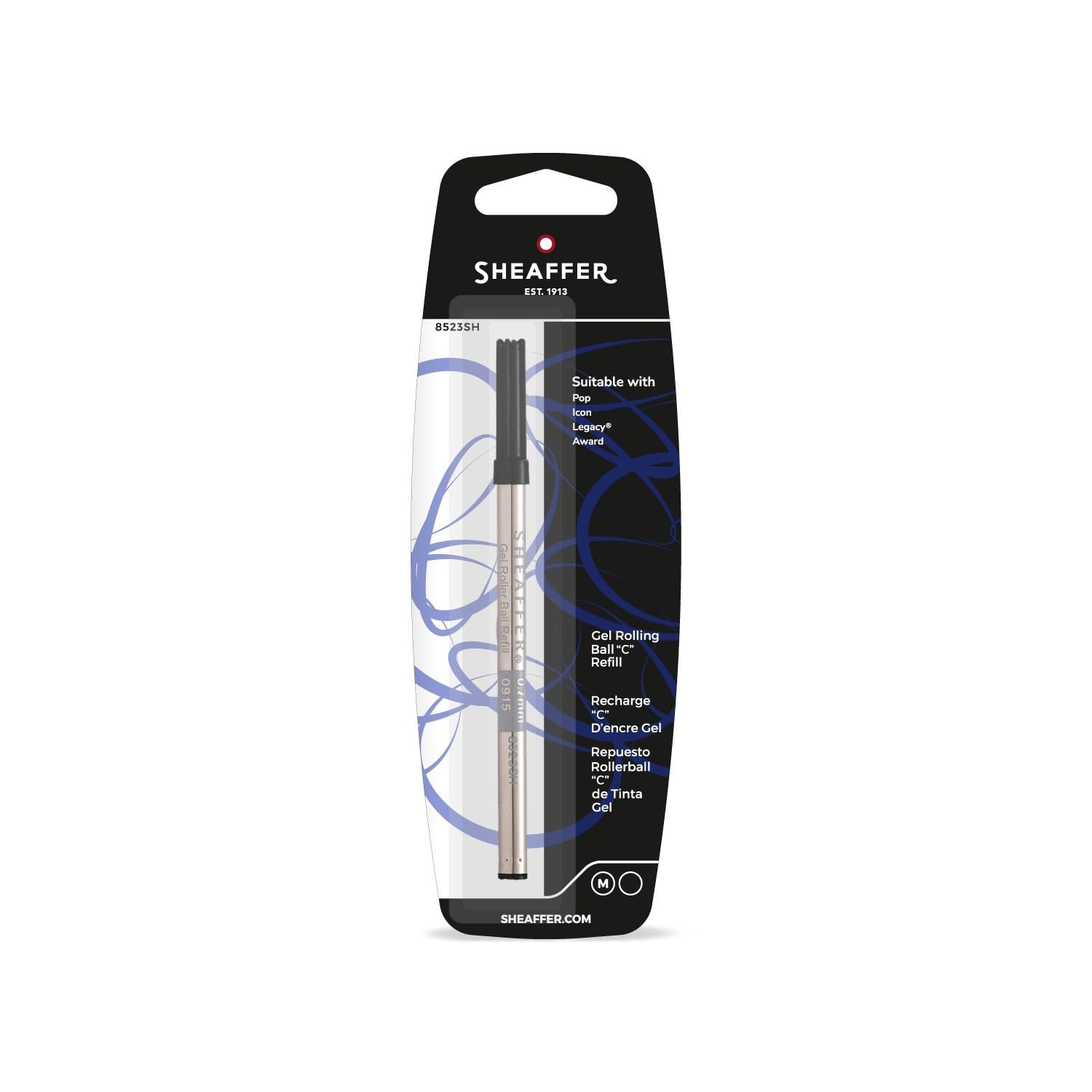 Sheaffer C Style Rollerball Refill (Medium) Black