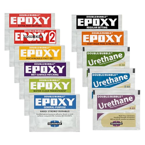Image of Hardman Double Bubble Multipack Epoxy Urethane Set - 11 Types