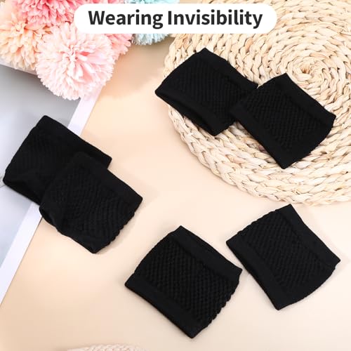 Image of Open Toe Socks Half for Women Mules, Cotton Peep Toe Mule Sandal Socks Toeless for Women