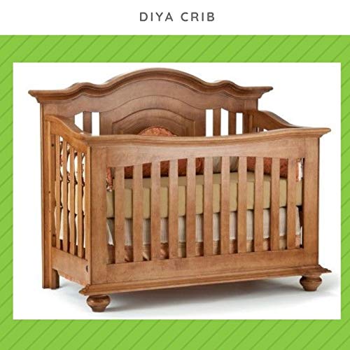 Image of Full-Size Conversion Kit Bed Rails for Munire & Echelon Convertible Cribs - Solid Wood Rail - Toddler and Adult Bed Rail for Full-Size Beds - Essential Nursery & Baby Furniture (Classic Chestnut)