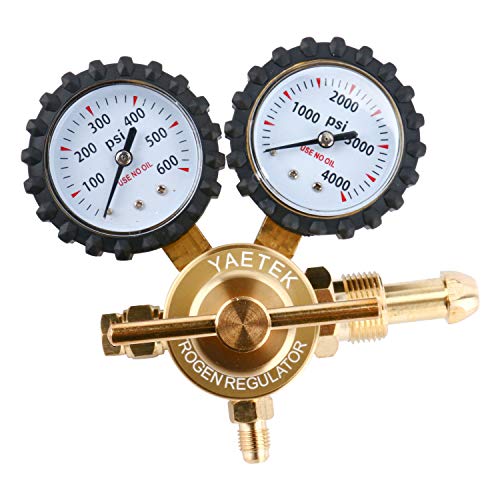 Brass Nitrogen Regulator with Double 2