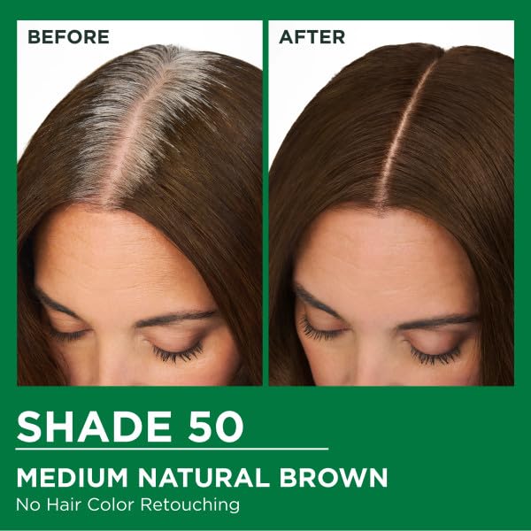 Garnier Nutrisse Ultra Crème Hair Color, 50 Medium Natural Brown, 2 Count - image 2