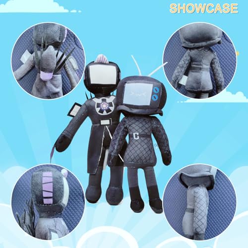 Nzwnxdtq S10164 11-Inch Titan Tv Man - Tv Woman Plush: Great Tv Man Plush Gift thumb #4