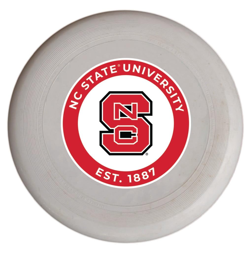 NC State Wolfpack Frisbee Flying Disc Officially Licensed Circle Design