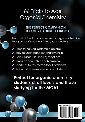 Image of Lifetime Online Organic Chemistry Help via 86 Tricks to Ace Organic Chemistry: Elite Edition: Lifetime online access to the premiere organic chemistry ... exams, mechanisms, movies, and much more.