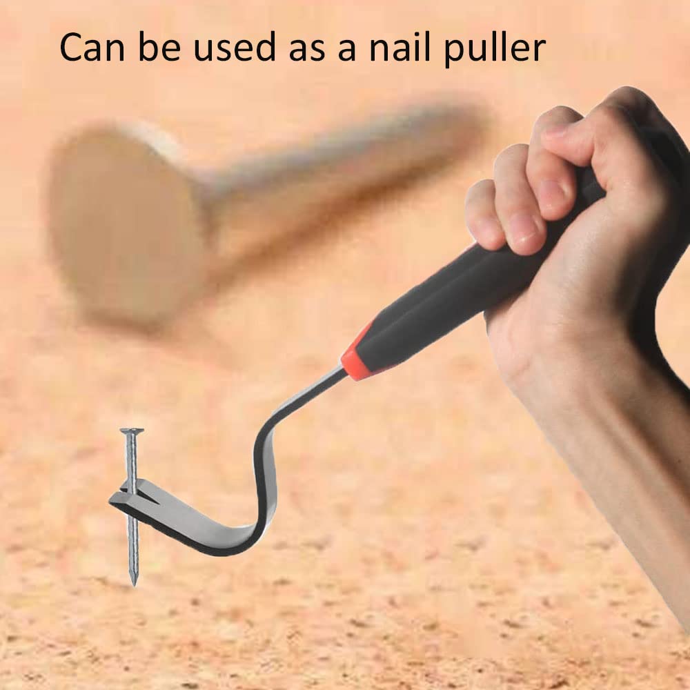 Extractor de molduras para herramienta de extracción de zócalos, herramienta de extracción de azulejos, herramienta de extracción de molduras de madera, barra de palanca plana, herramienta de