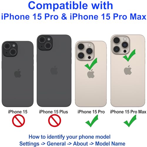 Image of 4youquality Back Camera Lens Protector for - 1 Pack | 9H Tempered Glass Camera Guard | Military-Grade Protection, Ultra Clear HD, Bubble-Free Easy Installation, Case Friendly Design (iPhone 15 Pro)