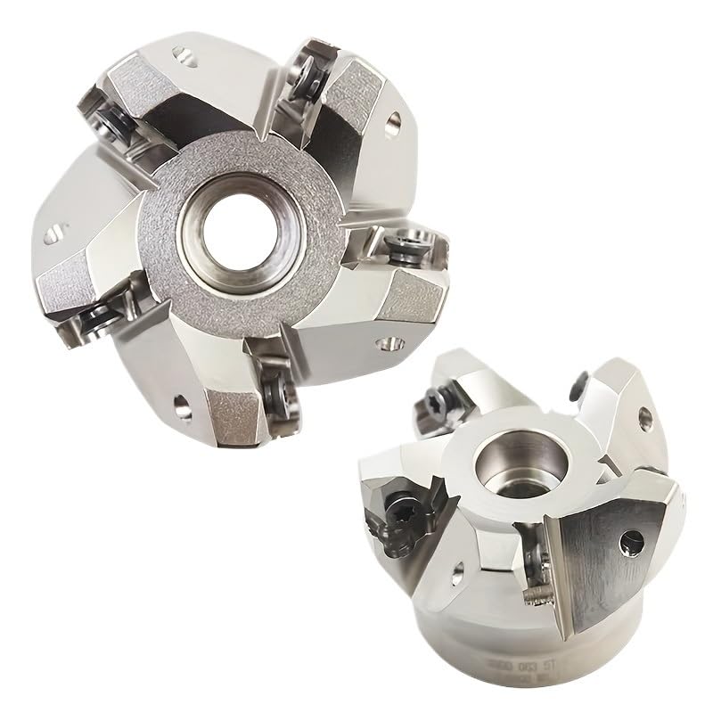 1pcs 90 Degree MFWN90 Double Sided Hexagonal Heavy Cutting Face Milling Cutter Head WNMU 0806 Insert Milling Cutter Disk(D50R-22-4T)