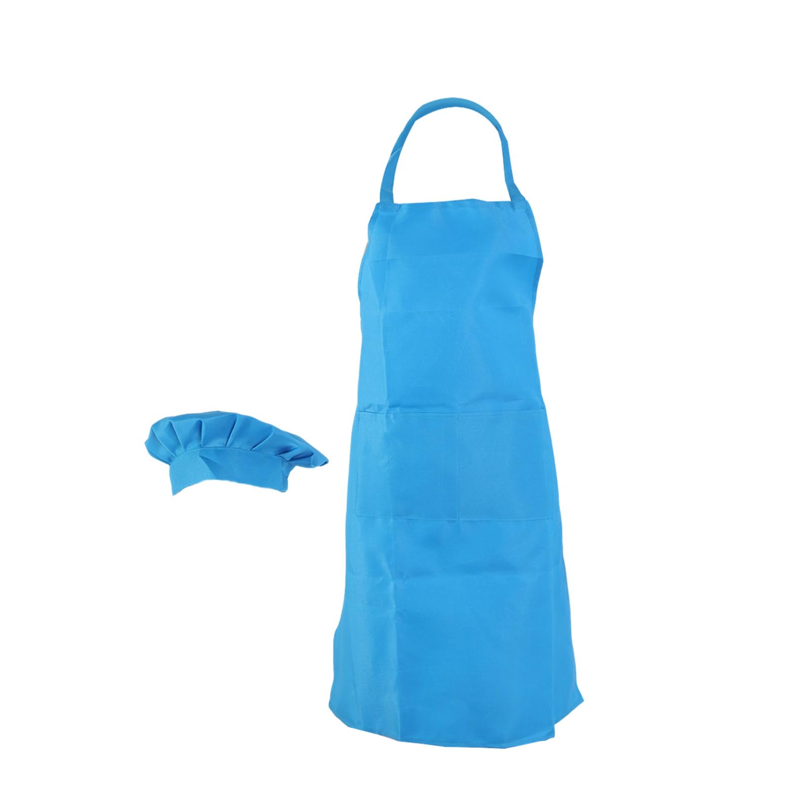 Hsyzygian Multipurpose Adult Apron Set with Hat and Front Pockets Perfect for Home Cooks, Adjustable Fit Adult Apron Set