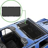 Alien Sunshade Jeep Gladiator Sun Shade (2018-Current)- Front Mesh Sunshade for Jeep Gladiator 4...