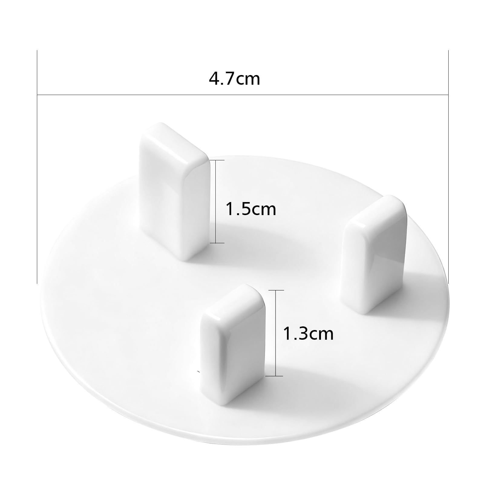 24PCS Child Safety Socket Covers Baby Proofing Electrical Outlet Plug Covers to Prevent Electric Shock,UK Plug Protectors - Image 2