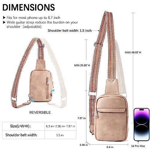 CLUCI Small Sling Bag for Women Bundles with Womens Wallet4