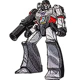 Megatron 3 1/2 Inch Tall Embroidered Patch