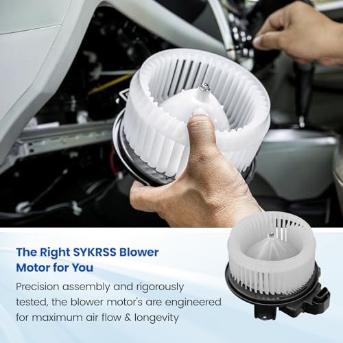 Image of HVAC Blower Motor 700249 Compatible with Toyota Corolla 2009-2019, Prius 2010-2016, Blower for 87103-02210, 87103-12080, SK700249 A /C Blower Motor Assembly for 2012-2017 Prius V