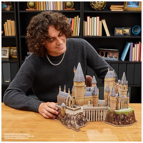 Puzzle 3D Harry Potter Castillo Hogwarts: dile adiós al aburrimiento con construcción 3