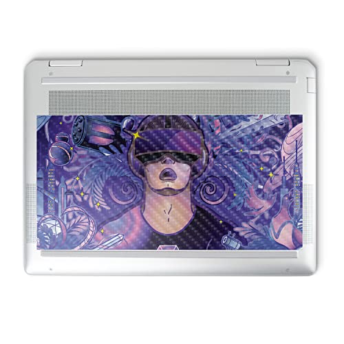 Image of MightySkins Carbon Fiber Skin Compatible with HP Spectre x360 14 inch (2022) Full Wrap Kit - VR Dream | Protective, Durable Textured Carbon Fiber Finish | Easy to Apply | Made in The USA