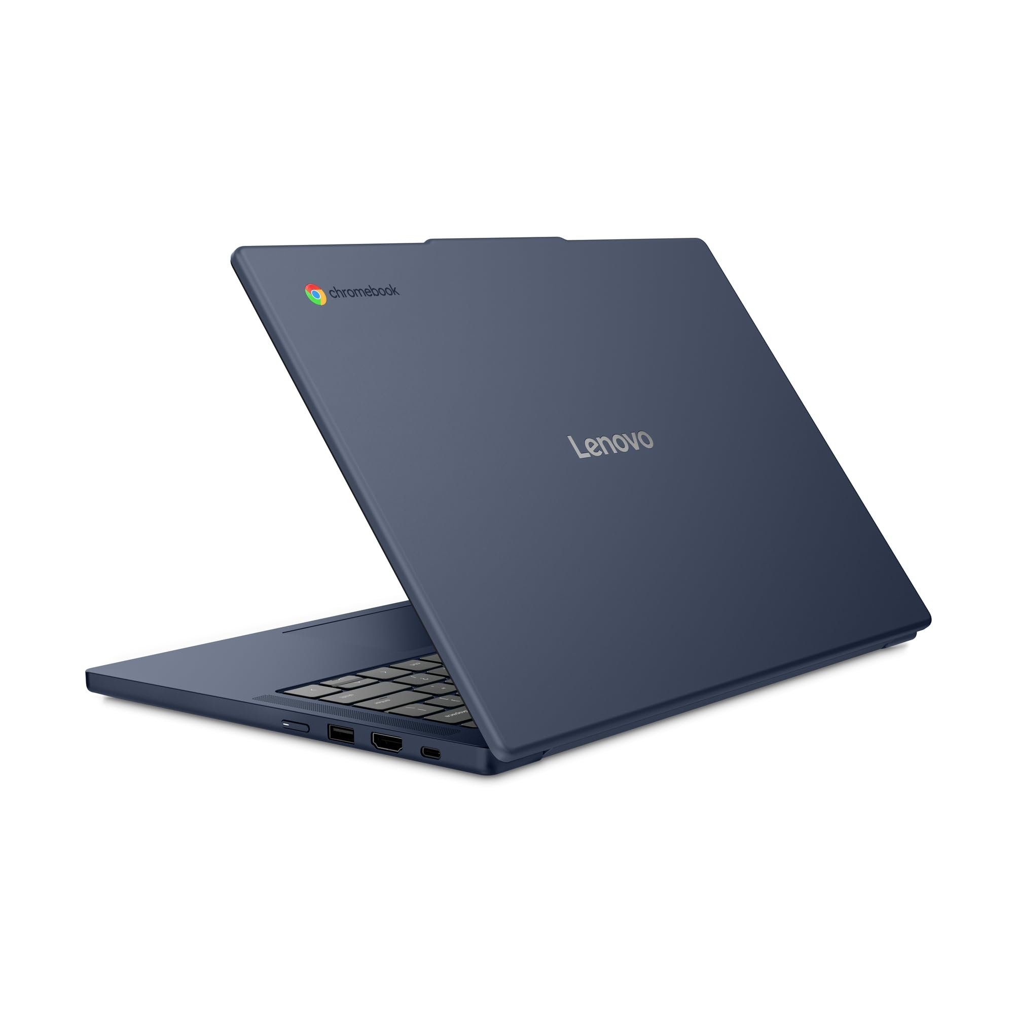 Lenovo Chromebook Gen 11 - Ordenador Portátil 14" WUXGA (MediaTek Kompanio 540, 8 GB RAM, 128 GB UFS 2.2, ChromeOS) QWERTY Español, Azul + 3 Meses Google AI Pro con Gemini Pro y 5TB