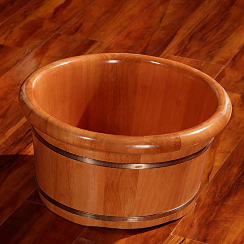 Tina de pie de madera para masaje y terapia miniatura 2