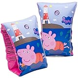  GIM Manguitos hinchables Peppa Playa Manguitos Salvavidas Playa, Piscina 25 x 15 cm ( 3-6 años )
