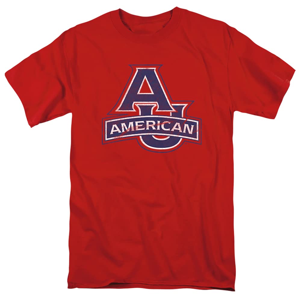 LOGOVISION Official Collegiate Distressed Primary Logo Adult T-Shirt Collection — view 45