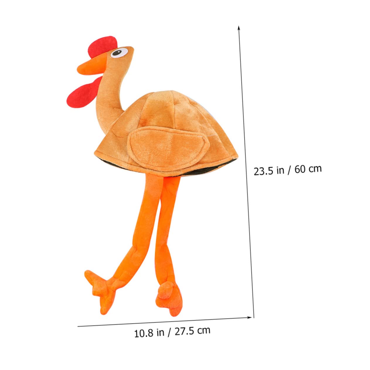 Abaodam 5piezas Sombrero De Pavo Divertido Para Carnaval y Acción De Gracias Diseño Adorable Patas Accesorio De Fiesta Para Cosplay y Celebraciones