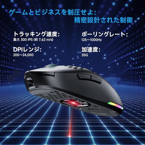 DIERYA Falcon M1 ワイヤレスゲーミングマウス の商品画像 2