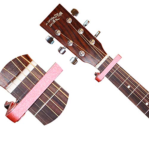 U/K Capo pour guitare électrique et acoustique, ukulélé, banjo, guitare folk et mandoline Rouge - Les Beatles, Paul McCartney, John Lennon, RIngo Starr, George Harrison U/K Capo pour guitare électrique et acoustique, ukulélé, banjo, guitare folk et mandoline Rouge – Image 6