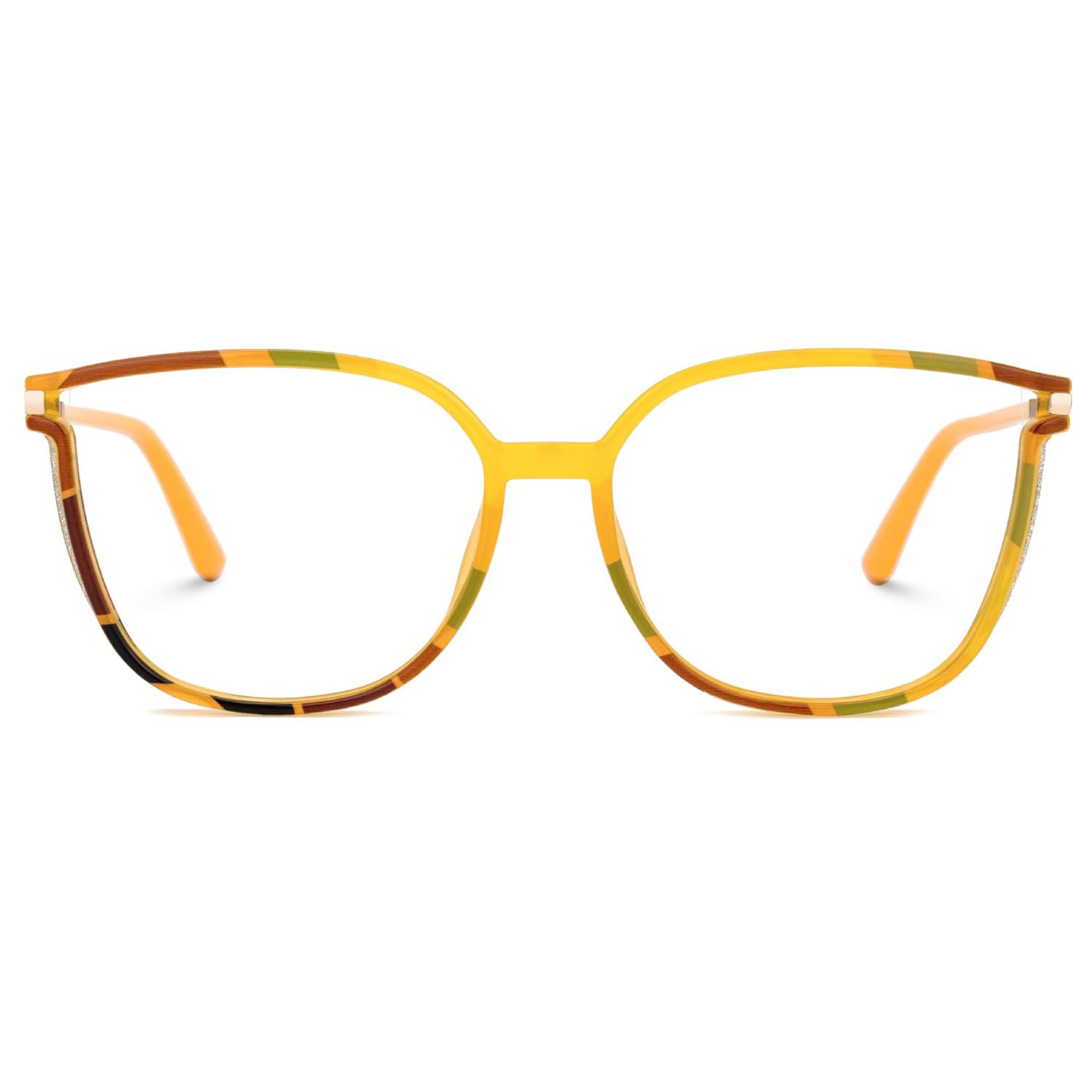 ZeeloolBlue Light Blocking Glasses, TR90 Cat Eye Glasses Frame for Women with Non-prescription Lens Rodz ZJGT548130