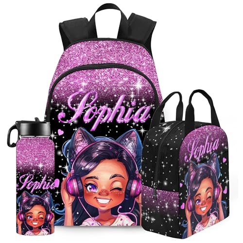 Jaydouble Personalized Backpack and Lunch Set