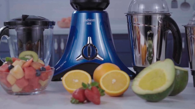 Buy VIDIEM VSTAR Azure Blue 750W Mixer Grinder | Mixer grinder 750