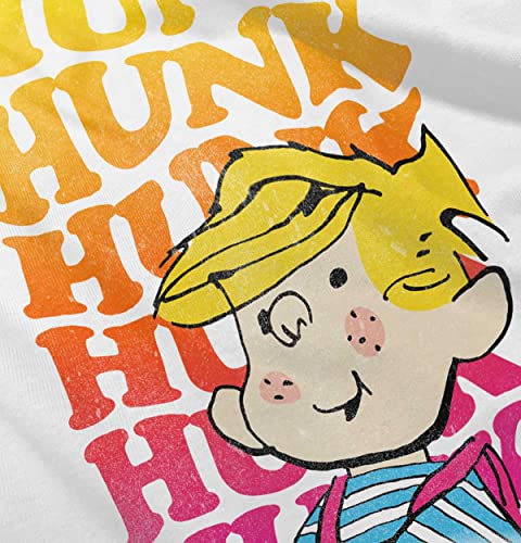 Brisco Brands Retro Dennis The Menace Hunk Gradient Youth T Shirt Tee Boys4