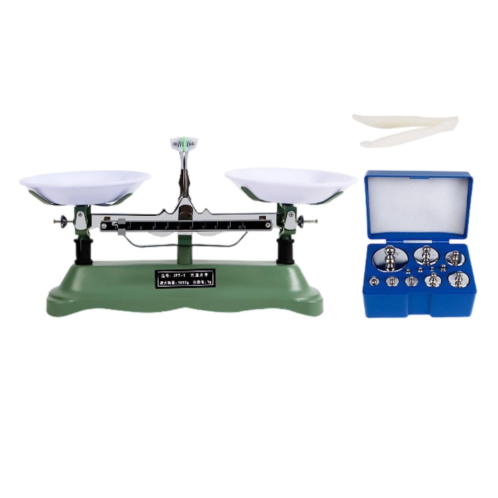 Mechanical Balance with Weights Double-Pan Classroom Tray Balance Analog Mechanical Mechanical Measuring Device for Teachers, Students, Homeschooling-image-40