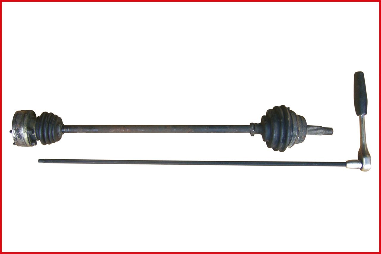 KS Tools 150.1720 - Llave de vaso para el palier XZN, M8 (tamaño: 800 mm, 1/2")