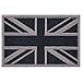 UK British Flag Tactical Patch 3 X 2 Inch Hook Fastner Backing P542