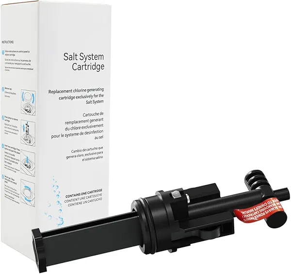 Salt Water chlorination System Cartridge Replacement for Spas & Hot Tubs/Hot Spring Highlife/Limelight,Chlorine-Generating Filter for Gentle,Soft Fresh Water to Helps Combat Dry Eyes&Itchy Skin,1Pack