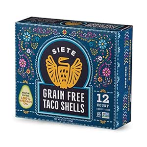 Siete Grain Free Taco Shells, 5.5 Oz