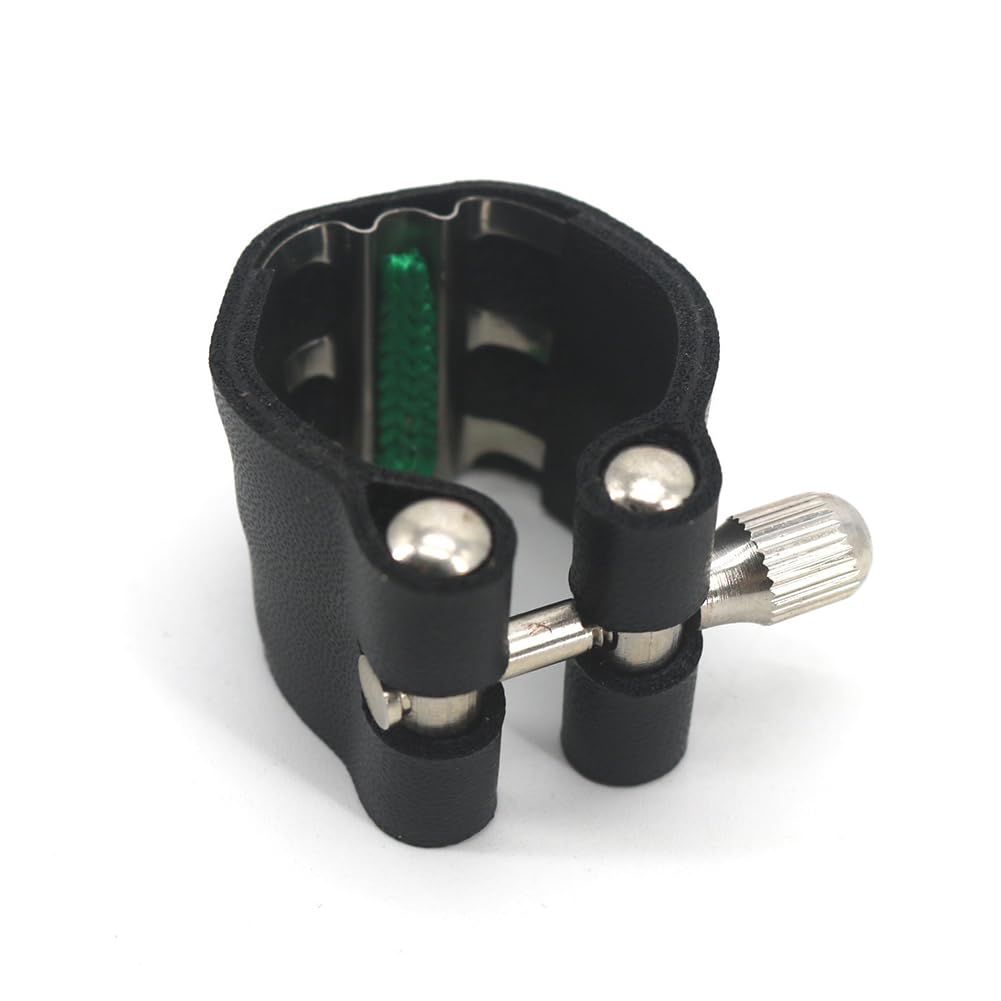 Alto Sax Bocchino Sax Legatura Chiusura Sostituzione Ecopelle Legatura Accessori di Ricambio